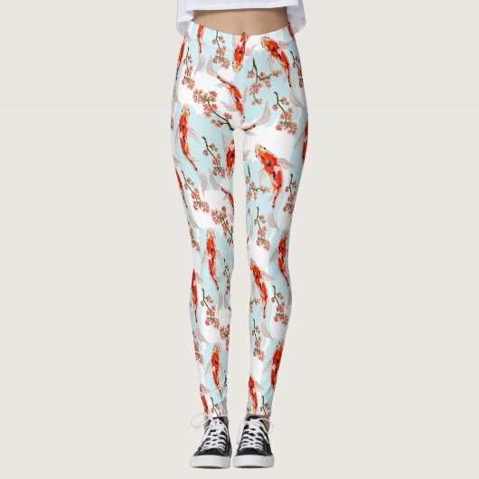 Koi Leggings (Vorderseite)