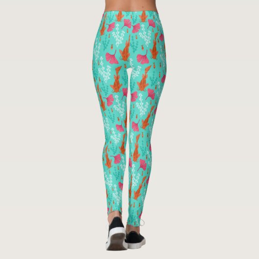 Koi Leggings (Rückseite)