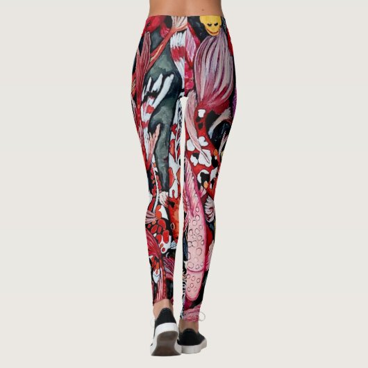 Koi-Leggings Leggings (Rückseite)
