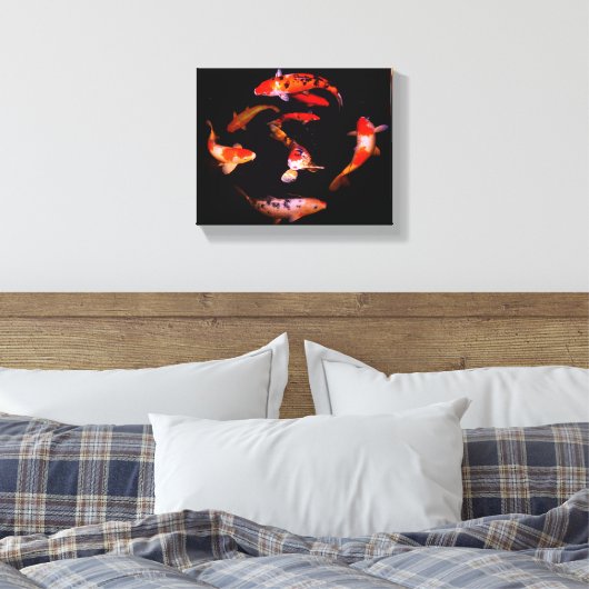 Koi Leinwanddruck (Insitu (Schlafzimmer))