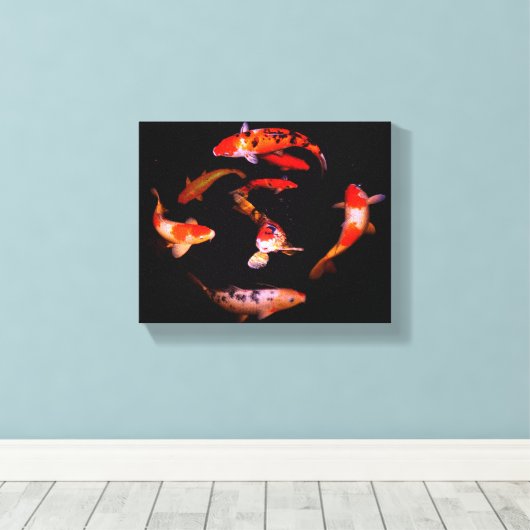 Koi Leinwanddruck (Insitu (Holzboden))