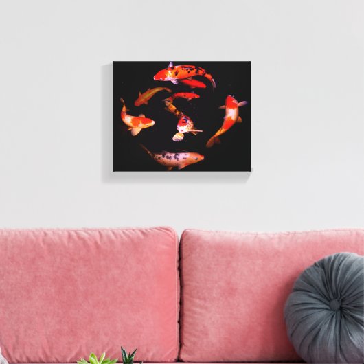 Koi Leinwanddruck (Insitu (Wohnzimmer))
