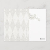 Koi Liebe Postkarte (Rückseite)