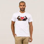 koi Liebe T-Shirt (Vorne ganz)