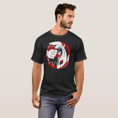 Koi Lochen verboten T-Shirt (Vorne ganz)