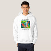 Koi Love Sweatshirt Kapuzenpullover (Vorne ganz)
