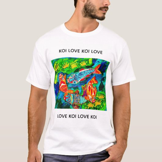 KOI LOVE T-Shirt (Vorderseite)