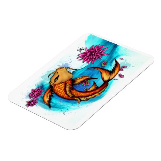 Koi Magnet (Linke Seite)