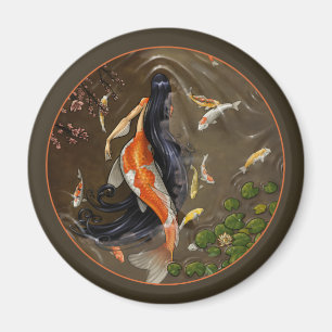 Koi Meerjungfrau-Magnet Magnet