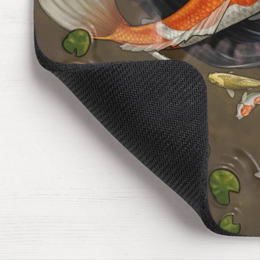 Koi Meerjungfrau Mousepad (Ecke)