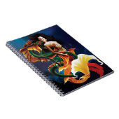 Koi Mermaid und Dragon Notizblock (Rechte Seite)