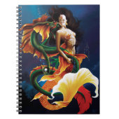 Koi Mermaid und Dragon Notizblock (Vorderseite)