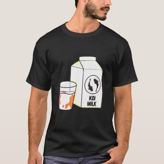 Koi Milch Koi Fisch T-Shirt (Vorderseite)