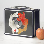 Koi mit japanischem Stil Metall Brotdose (Beispiel)