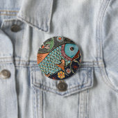 Koi Mosaic Button (Beispiel)