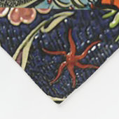 Koi Mosaic Fleecedecke (Ecke)