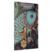 Koi Mosaic Klemmbrett (Rechts)
