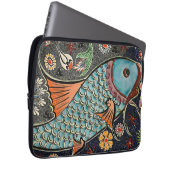 Koi Mosaic Laptopschutzhülle (Vorne Rechts)