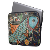 Koi Mosaic Laptopschutzhülle (Vorderseite Links)