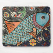 Koi Mosaic Mousepad (Vorne)