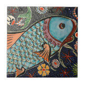 Koi Mosaik Fliese (Vorderseite)