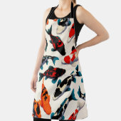 Koi Muster All-over Druckküche Schürze (InSitu)