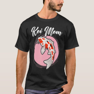 Koi-Mutter japanischer Koi-Karpfen Nishikigoi-Fisc T-Shirt