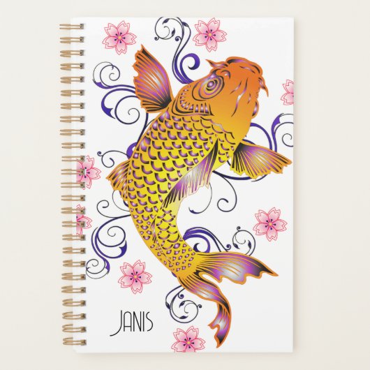 Koi Name Journal Planer (Vorderseite)