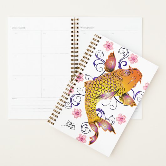 Koi Name Journal Planer (Anzeige)