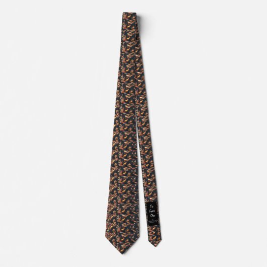 Koi Necktie Krawatte (Vorderseite)