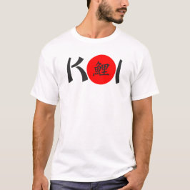 KOI - Nishikigoi Japanische Kalligrafie 1 T - Shir T-Shirt