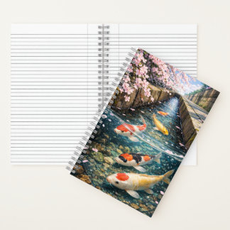 Koi-Notizbuch Notizblock
