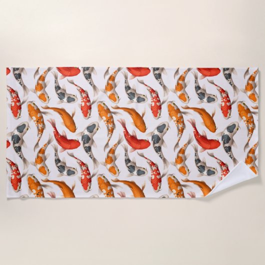 Koi, Oh Junge Strandtuch (Vorderseite)