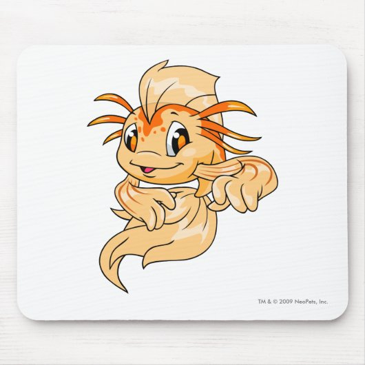 Koi Orange Mousepad (Vorne)