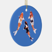 Koi-Ornament Keramikornament (Rechts)