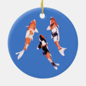 Koi-Ornament Keramikornament (Hinten)