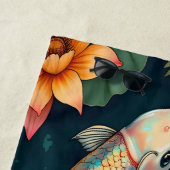 Koi-Paar Strandtuch (Beispiel)