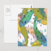 Koi Patterns - Postkarten (Vorne/Hinten)