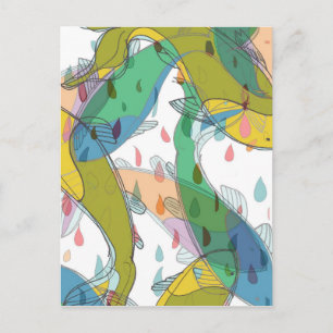 Koi Patterns - Postkarten