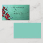 Koi Pet Store/Aquarim oder Pond Cleaner Visitenkarte (Vorne/Hinten)