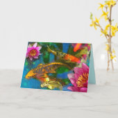 Koi PLay , Forever Summer (CARD) Karte (Gelbe Blume)