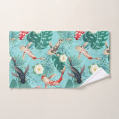 Koi Pond Badhandtuch Set (Handtuch)