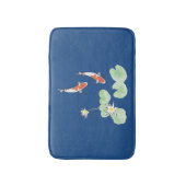 Koi Pond Bath Mat Badematte (Vorderseite Vertikal)