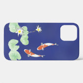 Koi Pond Blue Case-Mate iPhone 12 Fall Case-Mate iPhone Hülle (Rückseite (Horizontal))