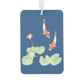 Koi Pond Car Air Freshener Autolufterfrischer (Rückseite)