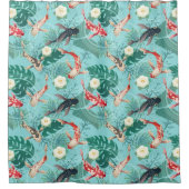 Koi Pond Duschvorhang (Vorderseite)