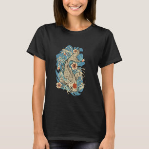 Koi Pond Fisch Japanisches Kunstwerk Nishikigoi Vi T-Shirt