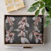 Koi Pond Fish Artwork Seidenpapier (Geschenk)