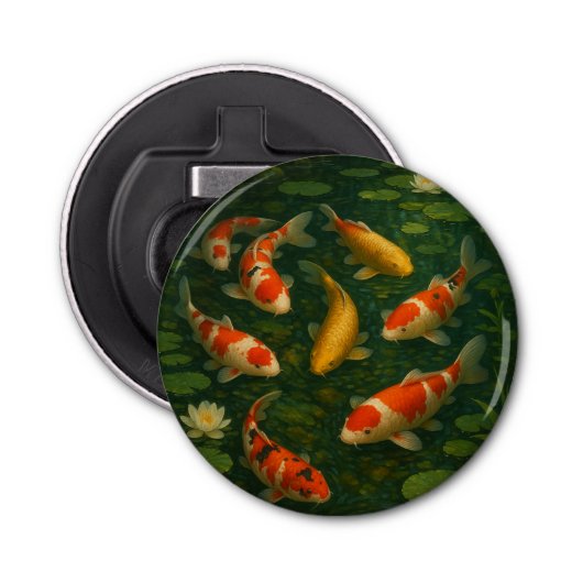 Koi Pond Flaschenöffner (Vorderseite)