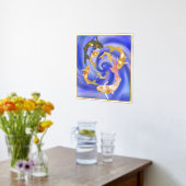 Koi Pond Foliendrucke (Ablage(Küche))